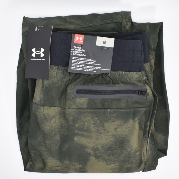 Under Armour Other - Under Armour Men's Elite Tapered Print Pants Men's Medium Green Camo 1378951-390